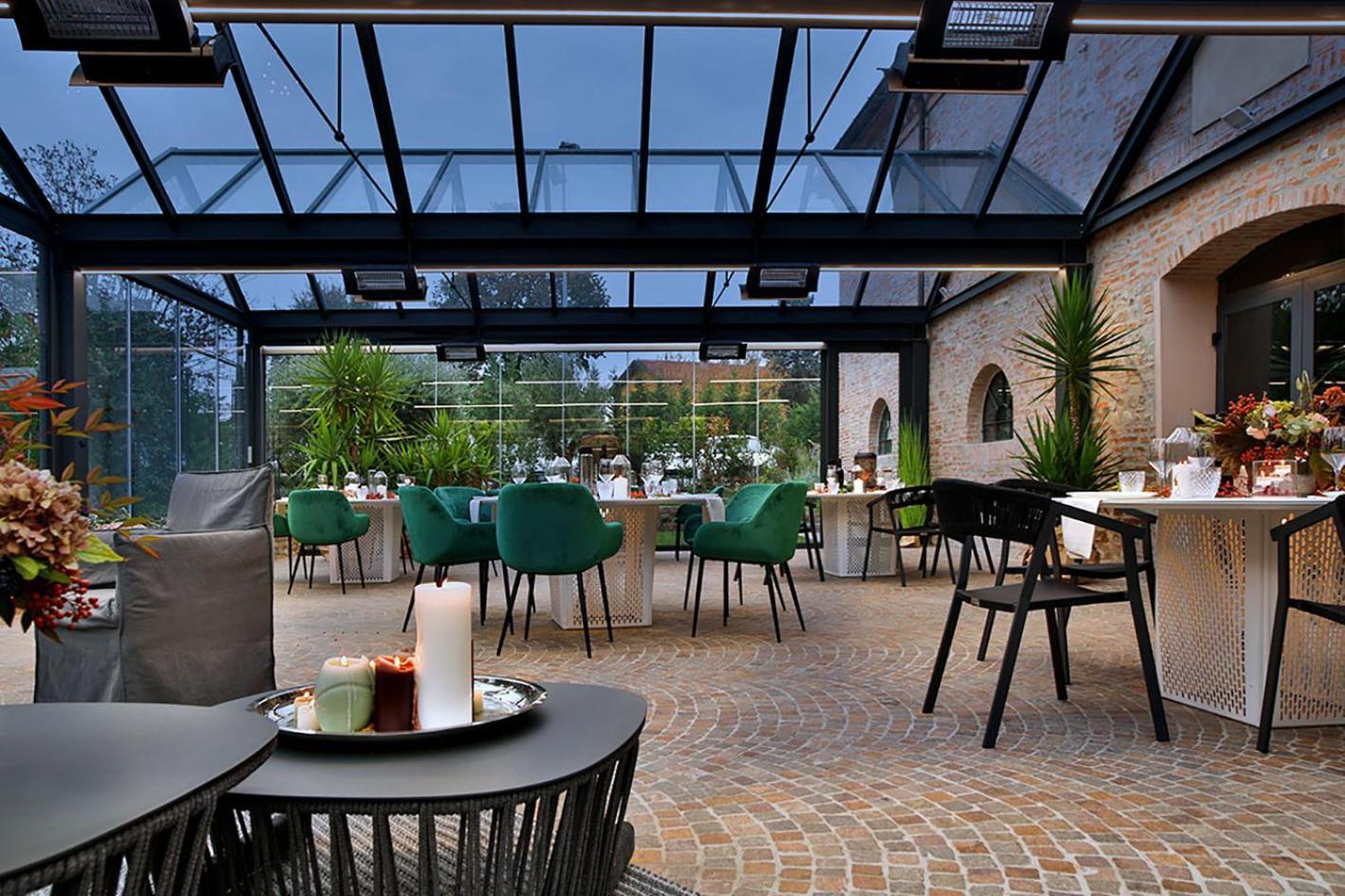 Hotel Villa Costanza Pontenure Exterior foto